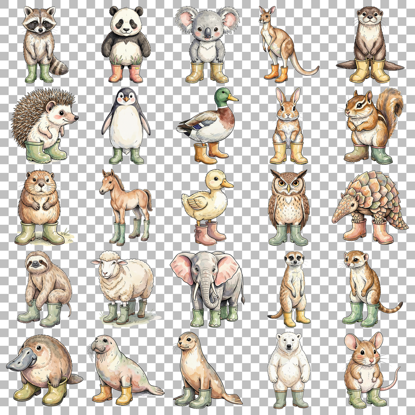 Tiere in Regenstiefeln-transparent.png