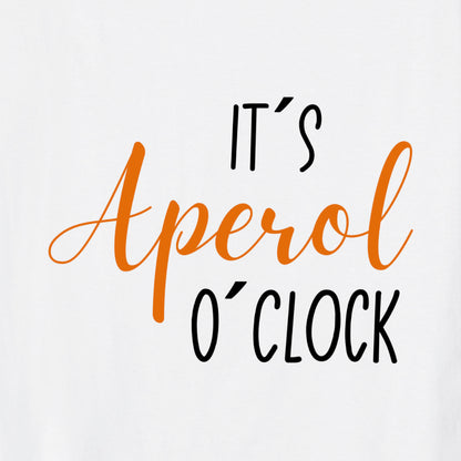 2x Bügelbild: It's Aperol o'Clock inkl. Anleitung