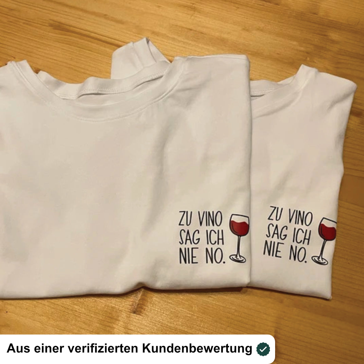 3 Bügelbilder: Zu Vino sag ich nie no, Give me baby one more wine, Holla die Weinfee