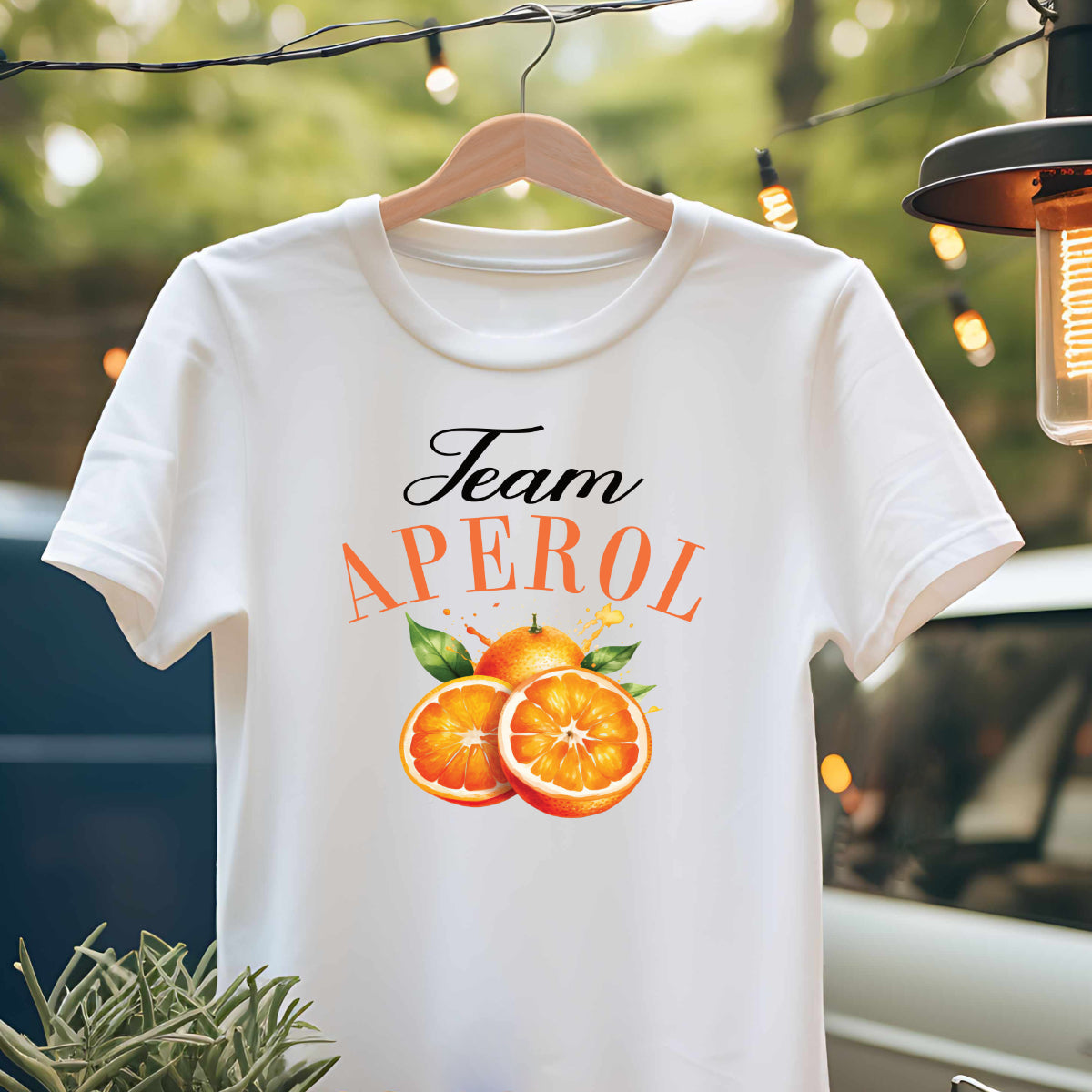 Bügelbild: Team Aperol inkl. Anleitung