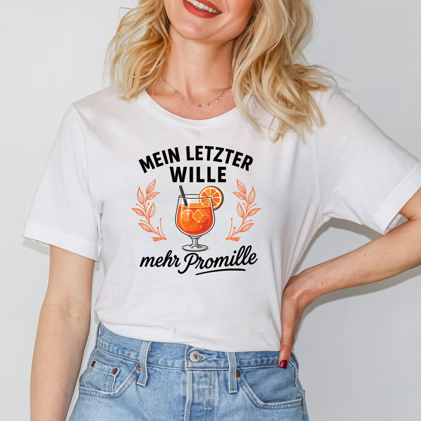 Bügelbild: Mein letzter Wille, mehr Promille inkl. Anleitung