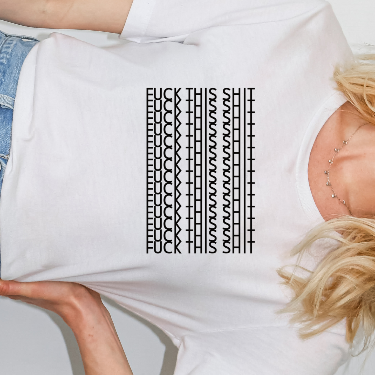 Bügelbild: F*CK THIS SHIT oder Muster/Mandala inkl. Anleitung