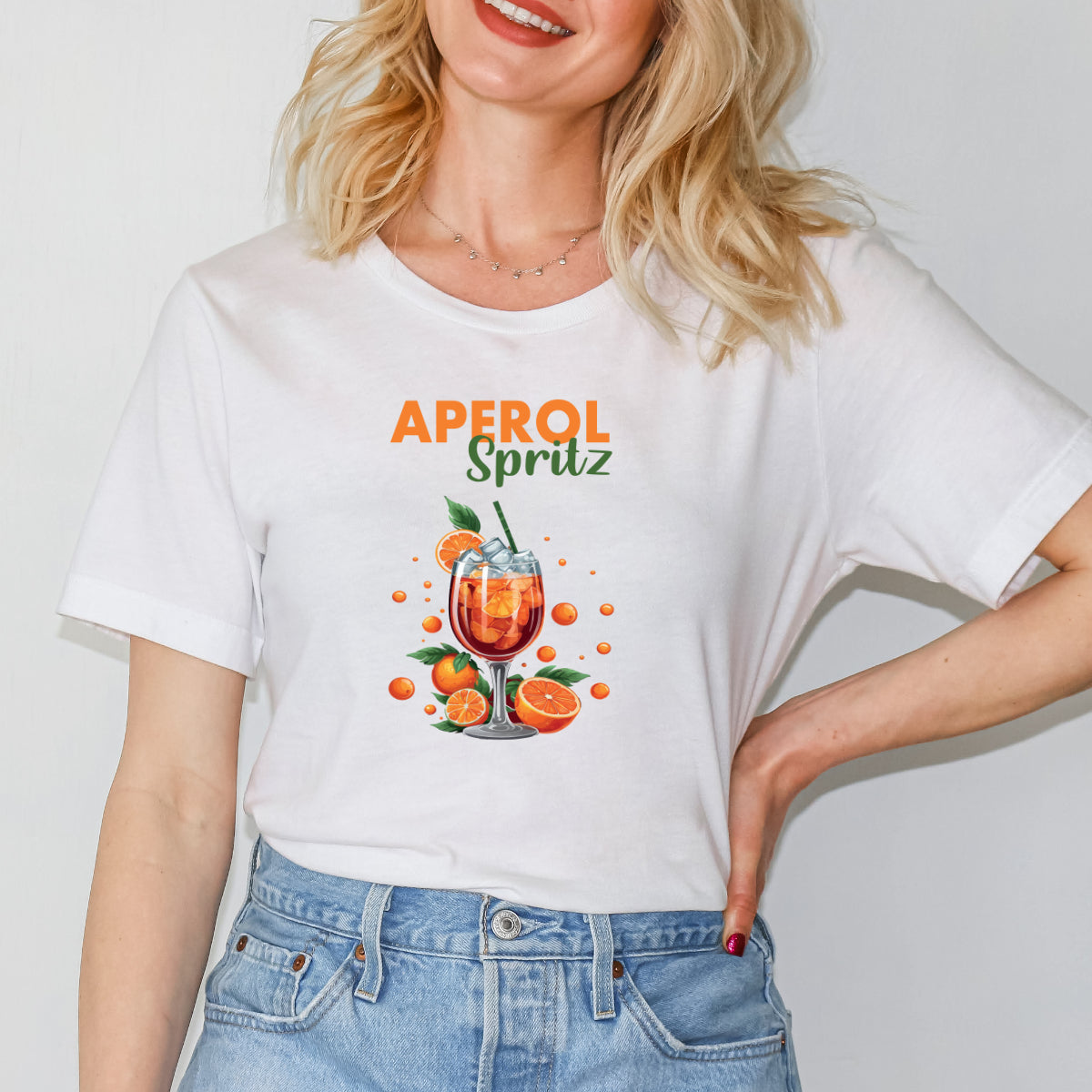 Bügelbild: Aperol-Spritz inkl. Anleitung