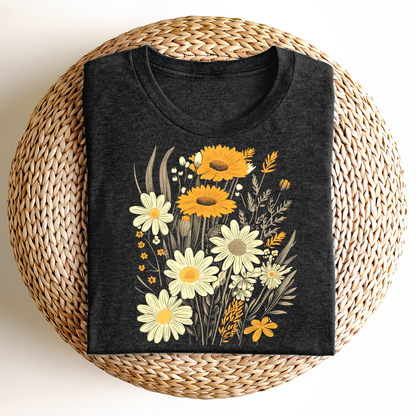 Bügelbild: Blumen - Flowers inkl. Anleitung