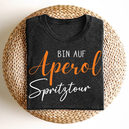 Bügelbild: Bin auf Aperol-Spritztour inkl. Anleitung