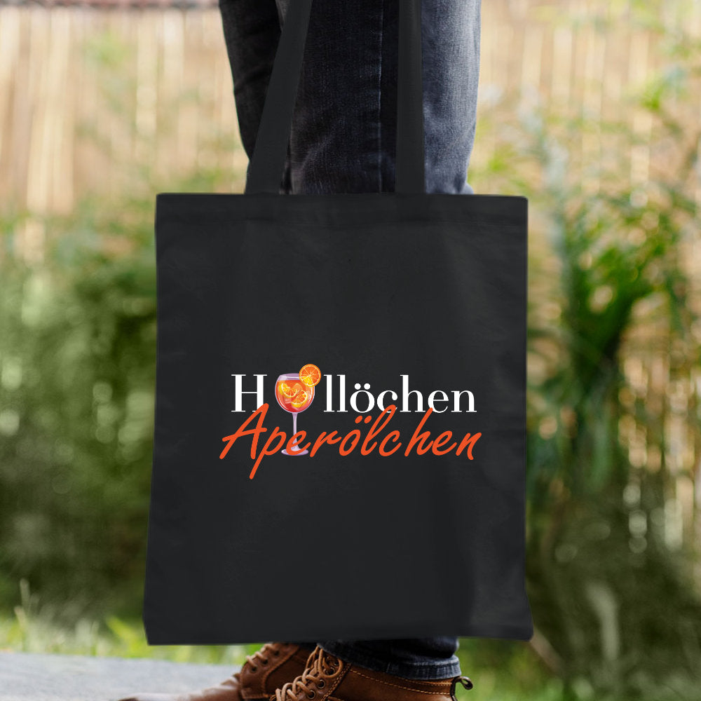 Bügelbild: Hallöchen Aperölchen inkl. Anleitung