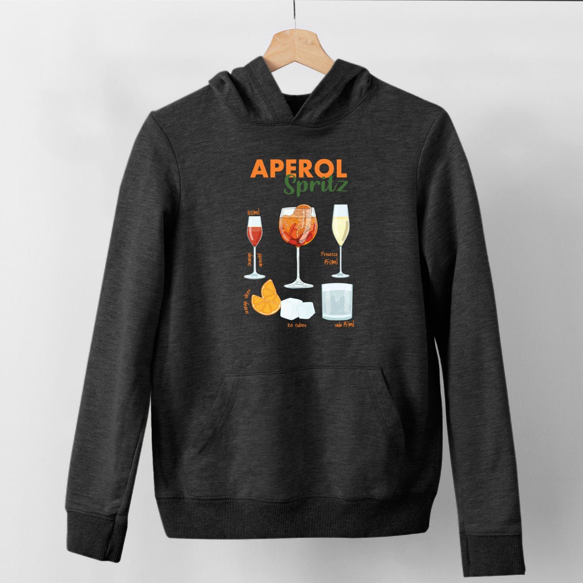 Bügelbild: Aperol-Spritz inkl. Anleitung