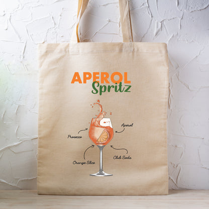 Bügelbild: Aperol-Spritz inkl. Anleitung