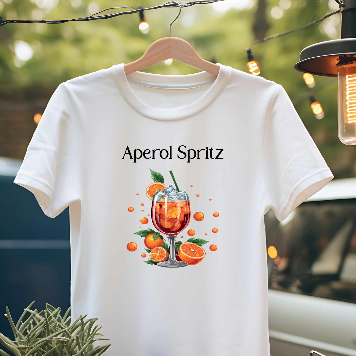 Bügelbild: Aperol-Spritz inkl. Anleitung