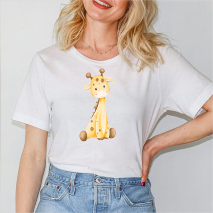 Bügelbild: Giraffe inkl. Anleitung