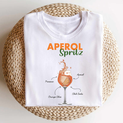 Bügelbild: Aperol-Spritz inkl. Anleitung