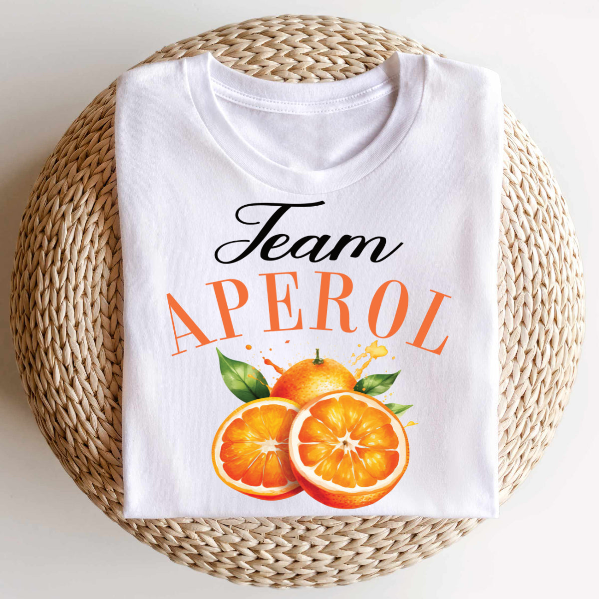 Bügelbild: Team Aperol inkl. Anleitung