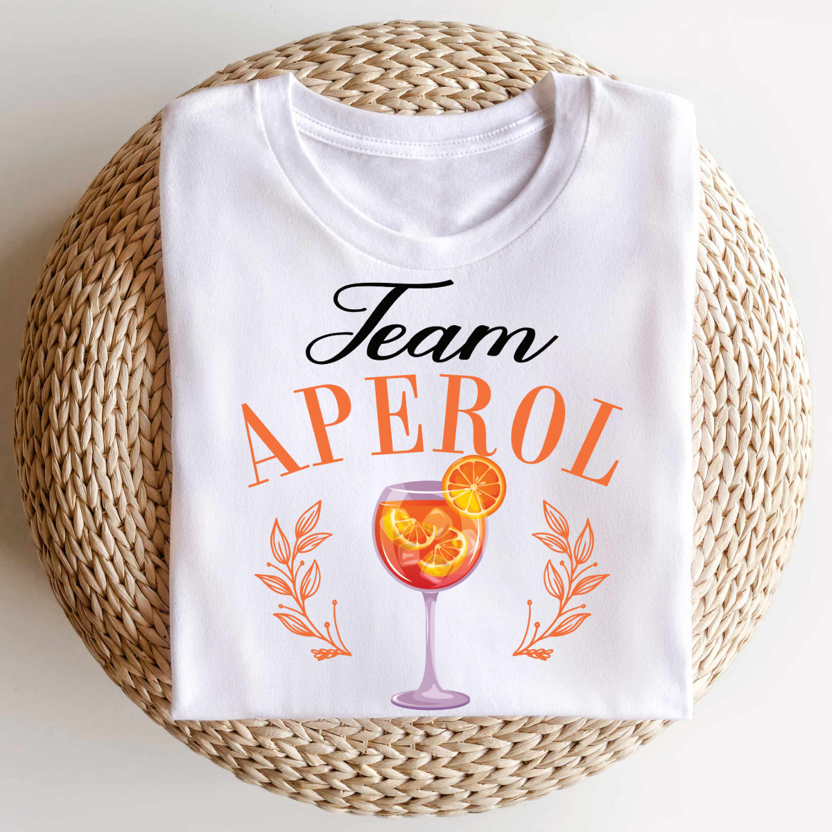 Bügelbild: Team Aperol inkl. Anleitung