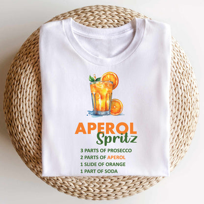 Bügelbild: Aperol-Spritz inkl. Anleitung