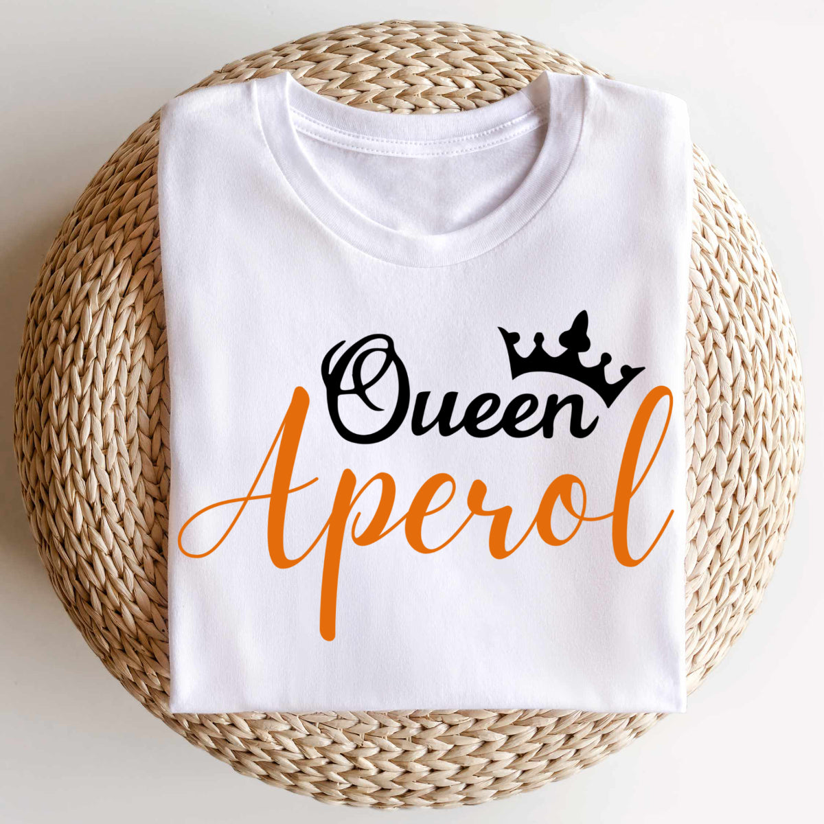 Bügelbild: Queen Aperol inkl. Anleitung