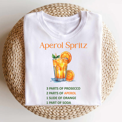 Bügelbild: Aperol-Spritz inkl. Anleitung