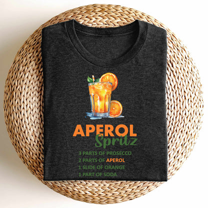 Bügelbild: Aperol-Spritz inkl. Anleitung