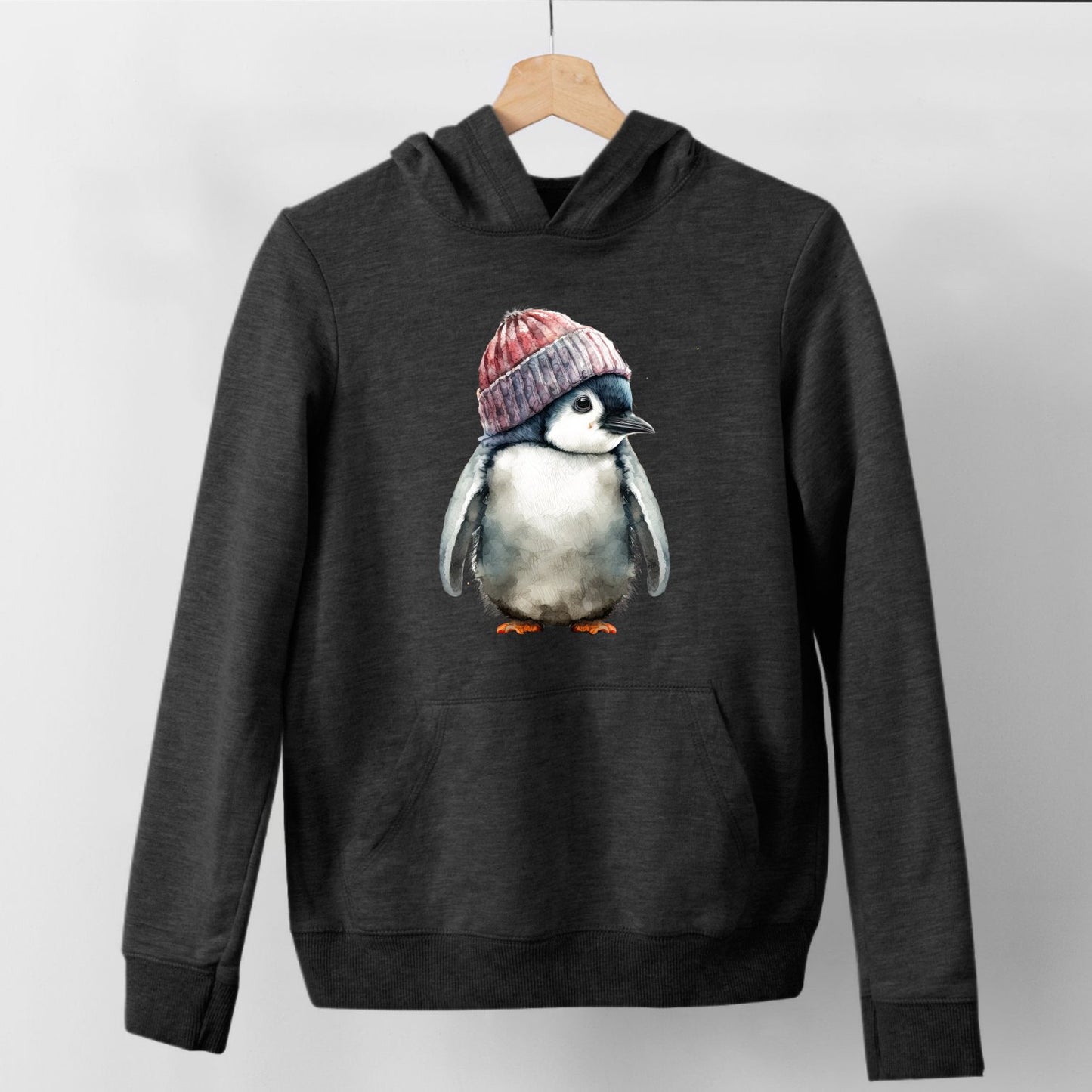 Bügelbild: Pinguin inkl. Anleitung