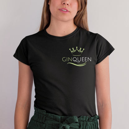 2x Bügelbild: Gin Queen inkl. Anleitung