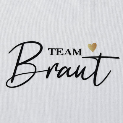 8 Bügelbilder: Team Braut inkl. Anleitung