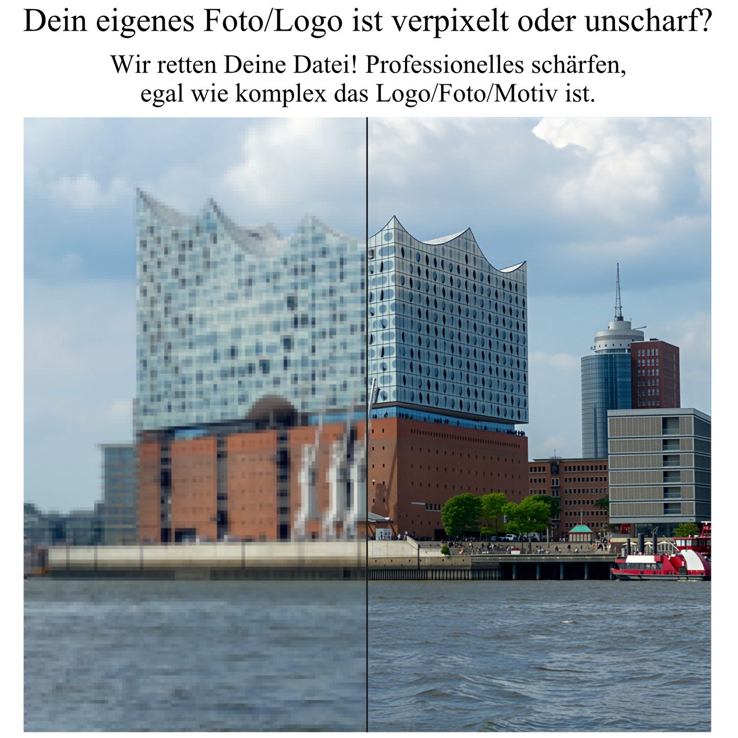 Bildoptimierung ➝ Wir schärfen dein Motiv