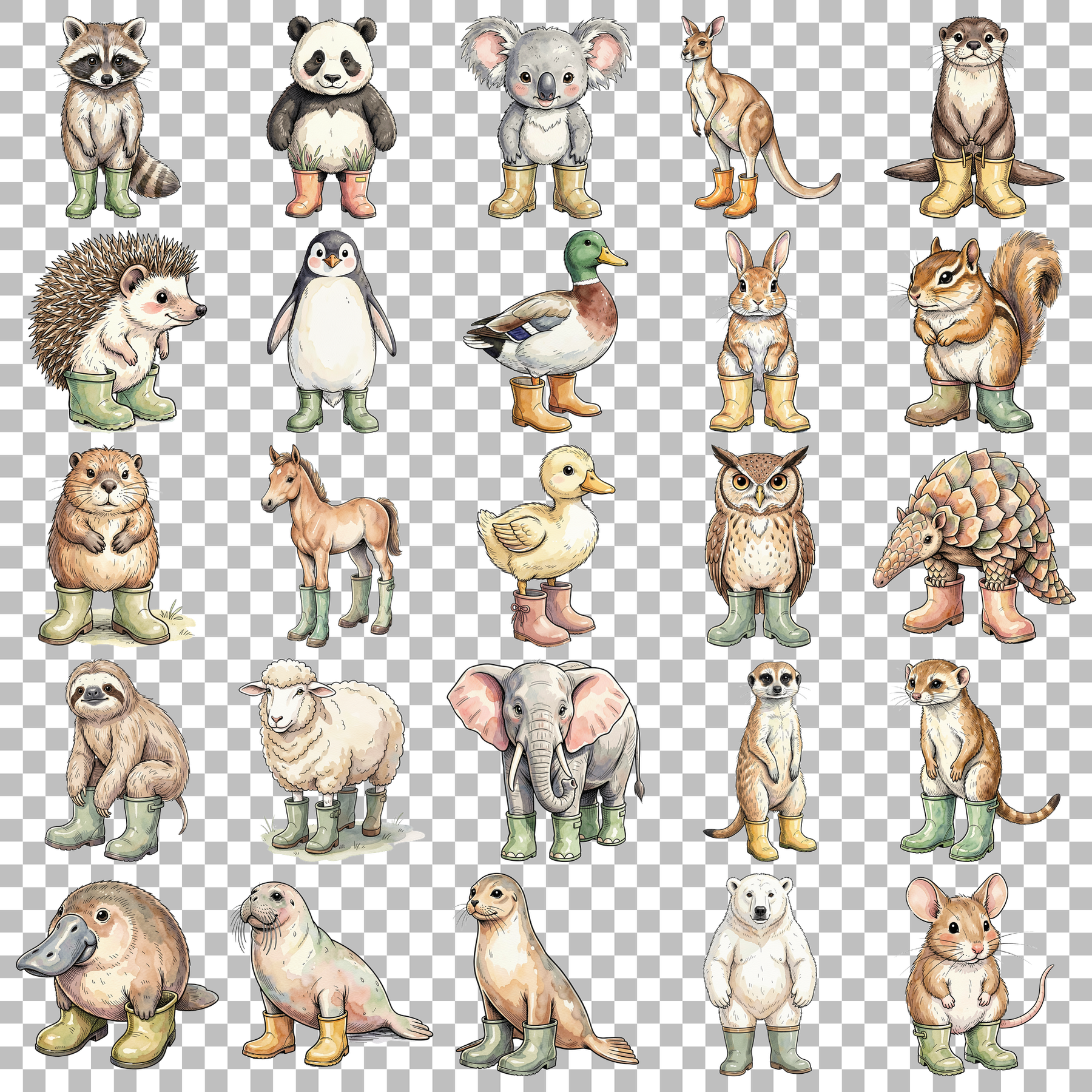 Tiere in Regenstiefeln-transparent.png