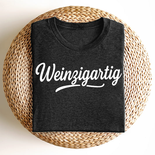 Bügelbild: Weinzigartig inkl. Anleitung