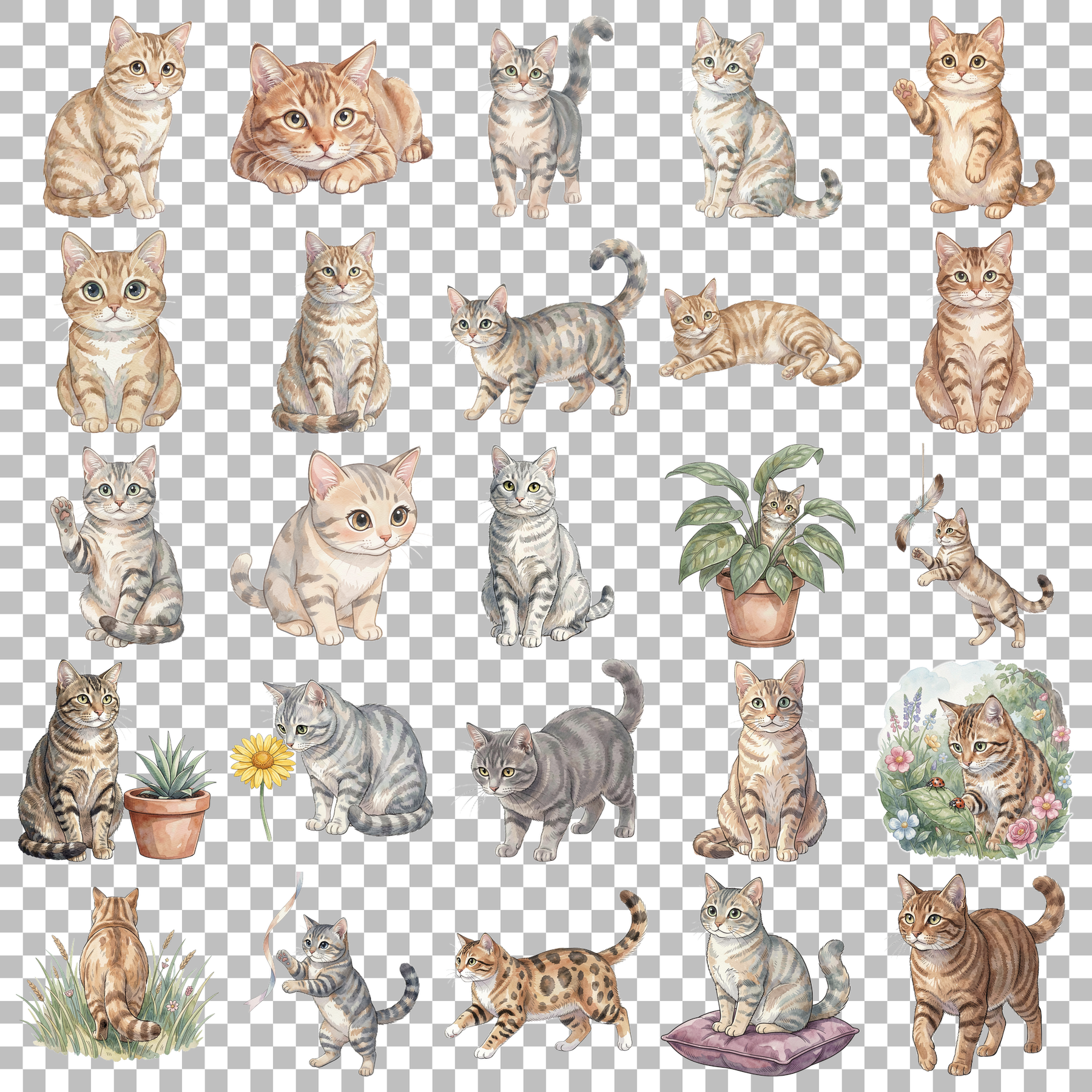 amerikanische-kurzhaar-katze-transparent.png