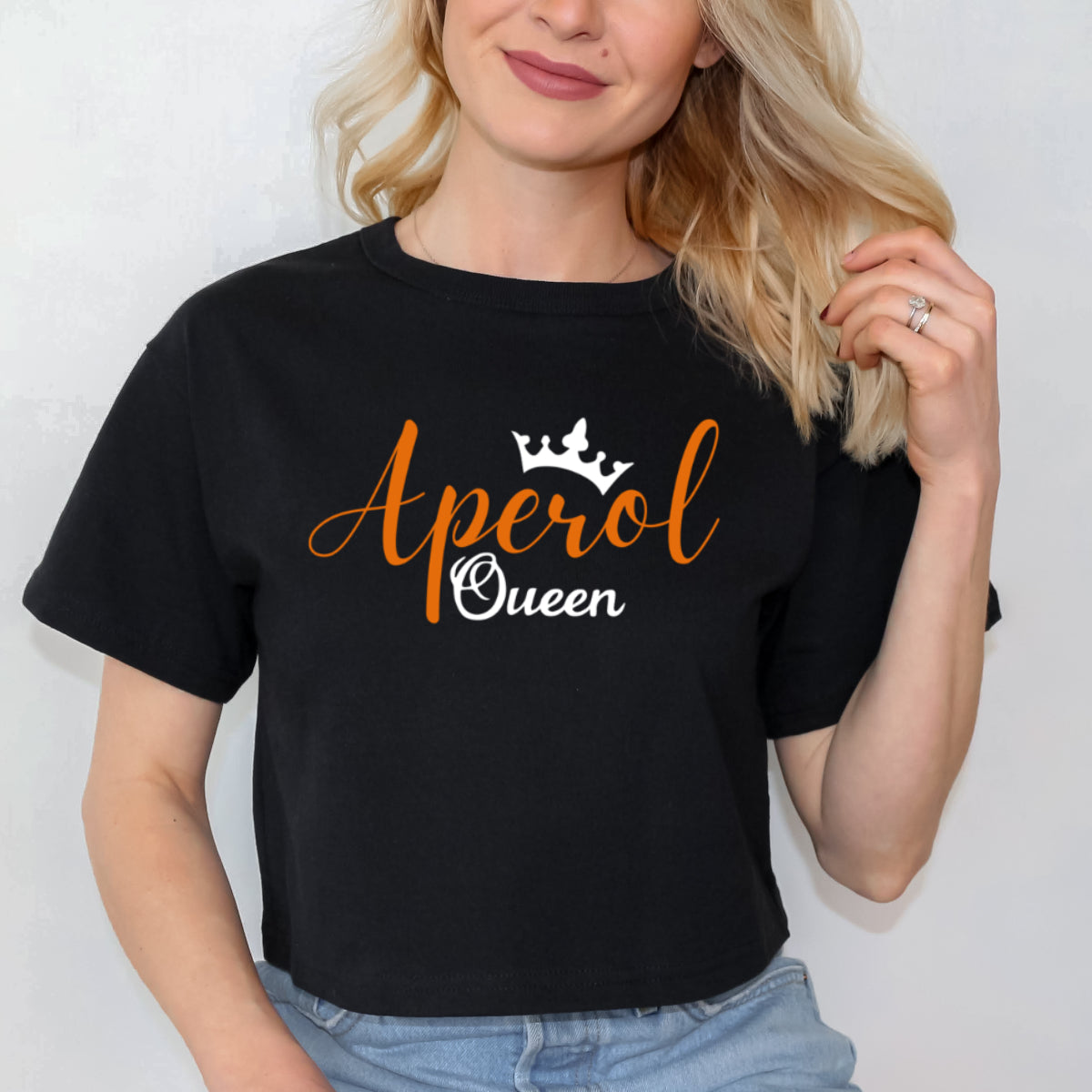 Bügelbild: Aperol Queen inkl. Anleitung