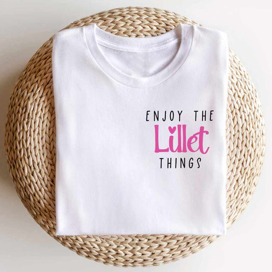 2x Bügelbild: Enjoy the Lillet things inkl. Anleitung