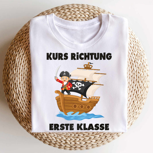 Bügelbild: Kurs Richtung Erste Klasse inkl. Anleitung