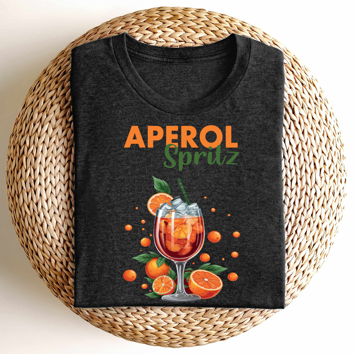 Bügelbild: Aperol-Spritz inkl. Anleitung