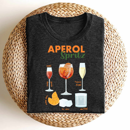 Bügelbild: Aperol-Spritz inkl. Anleitung