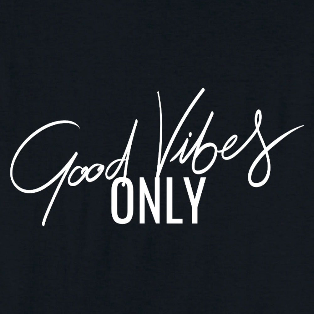 2x Bügelbild: Good Vibes Only inkl. Anleitung