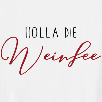 Bügelbild: Holla die Weinfee inkl. Anleitung