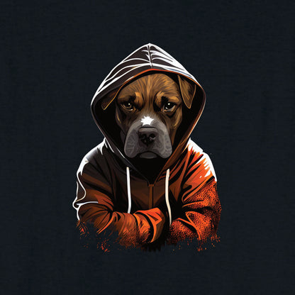 Bügelbild: Hoodie-Hund inkl. Anleitung