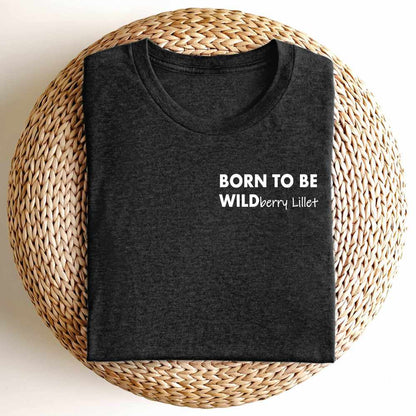 2x Bügelbild: Born to be Wildberry Lillet inkl. Anleitung