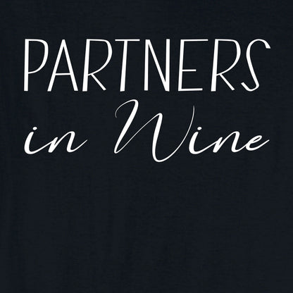 2x Bügelbild: Partners in wine inkl. Anleitung